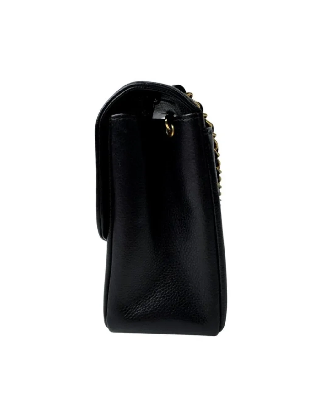 Chanel Diana Flap Quilted 25 Caviar Leather Chain Shoulder Bag